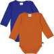 Set două body-uri Alfa, albastru și portocaliu