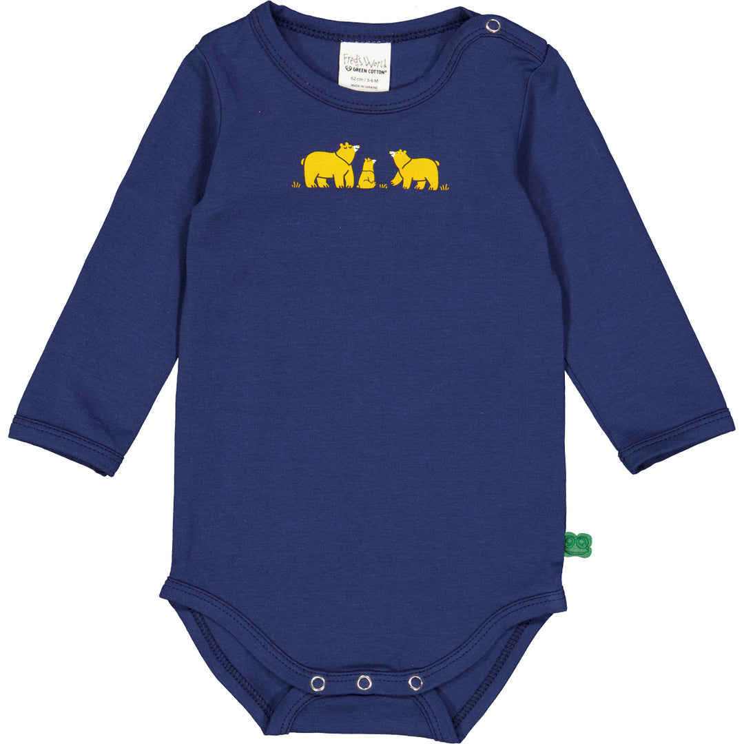 Body albastru cu imprimeu ursuleți