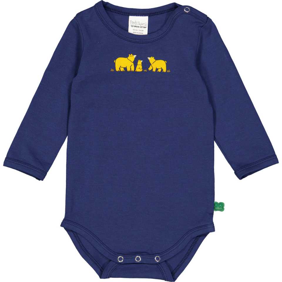 Body albastru cu imprimeu ursuleți