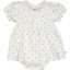 Body rochiță cu mânecuțe bufante și imprimeu Daisy