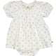 Body rochiță cu mânecuțe bufante și imprimeu Daisy