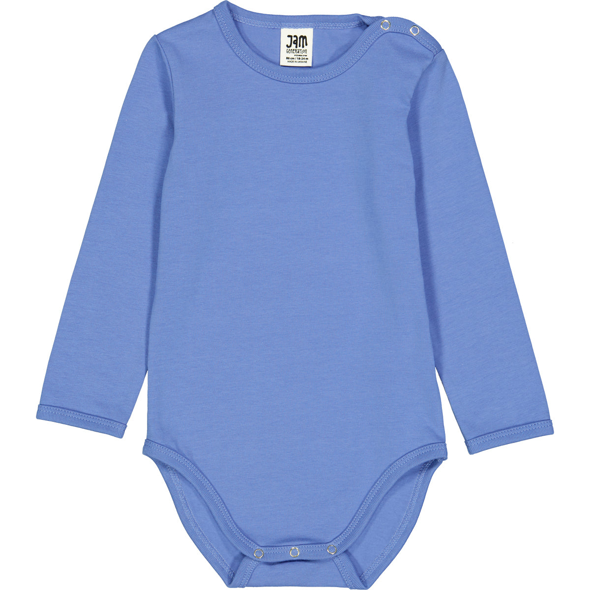 Body cu manecă lunga albastru pastel