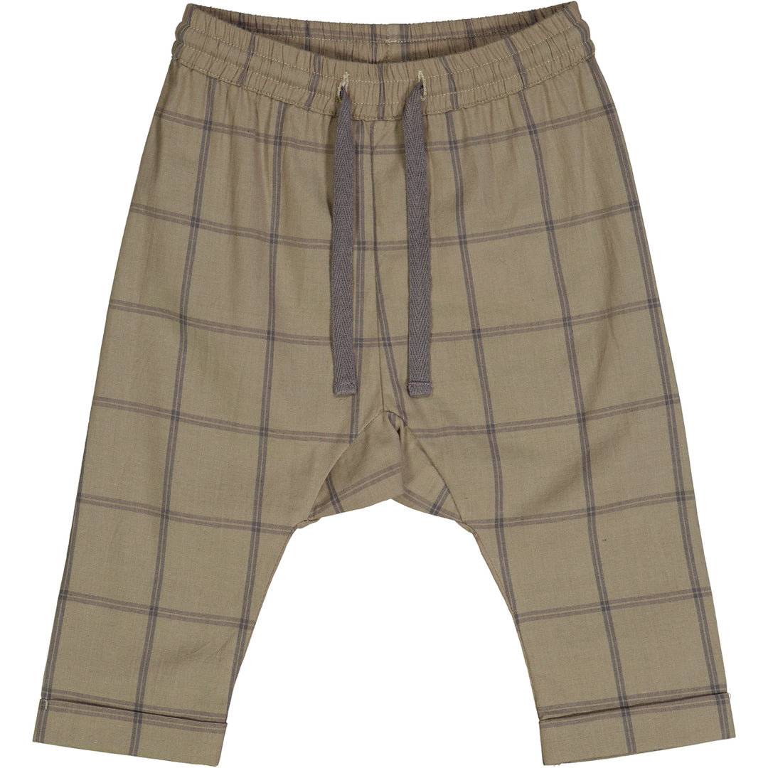 Pantaloni Check cu print carouri