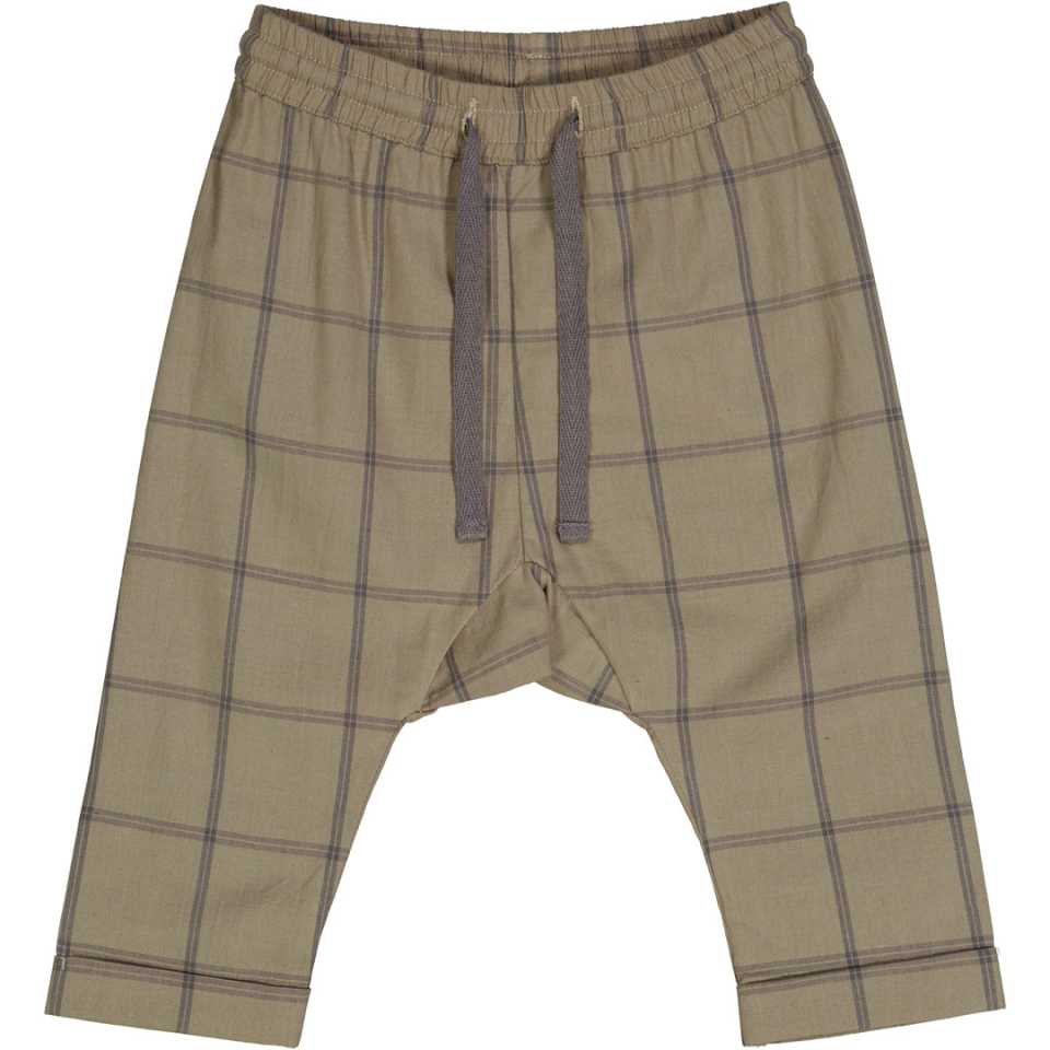 Pantaloni Check cu print carouri