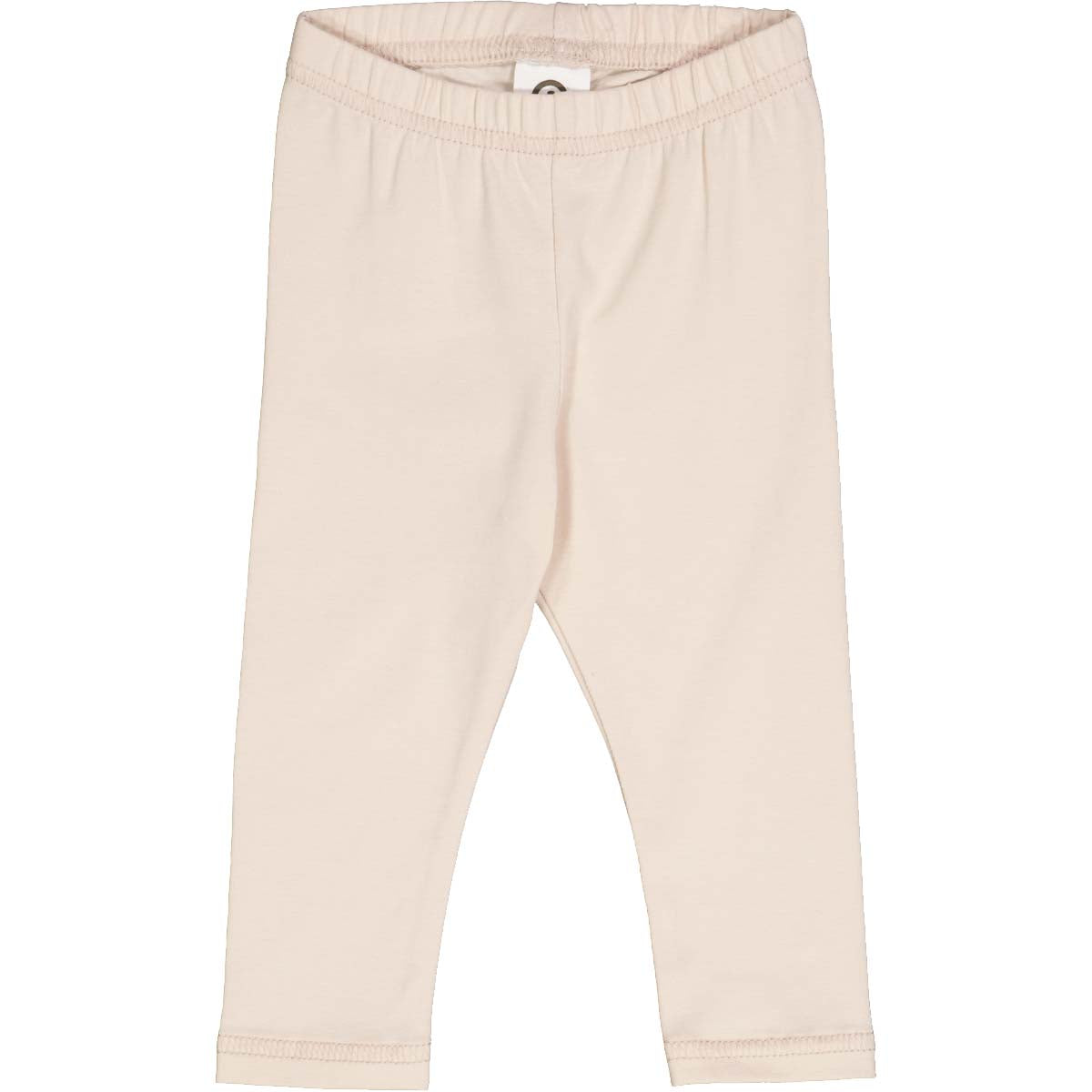 Colanți roz pal din bumbac organic