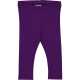 Colanți Alfa rib mov, din bumbac organic