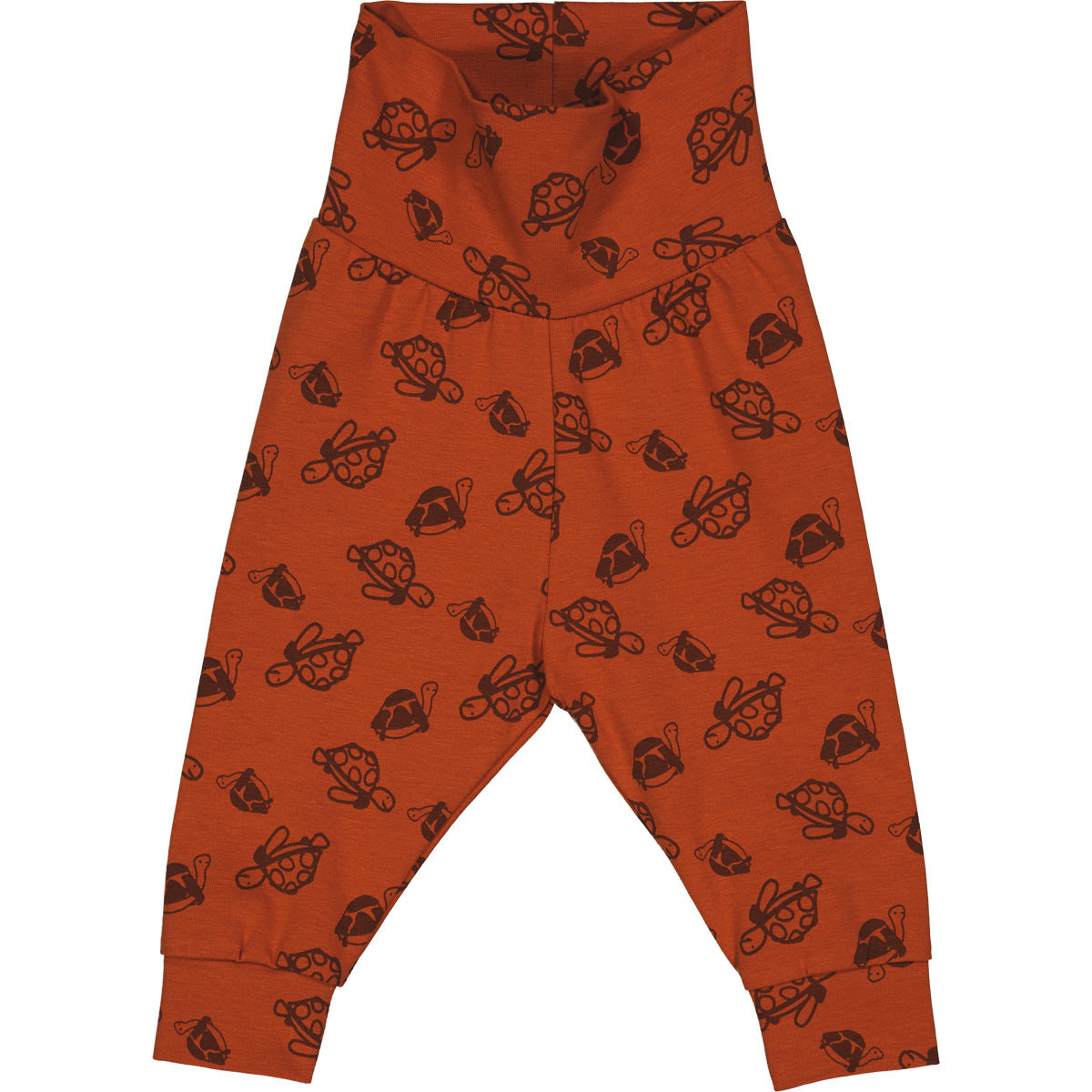 Pantaloni comozi cu imprimeu țestoase