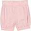Bloomers creponat cu dungulițe roz, din bumbac organic