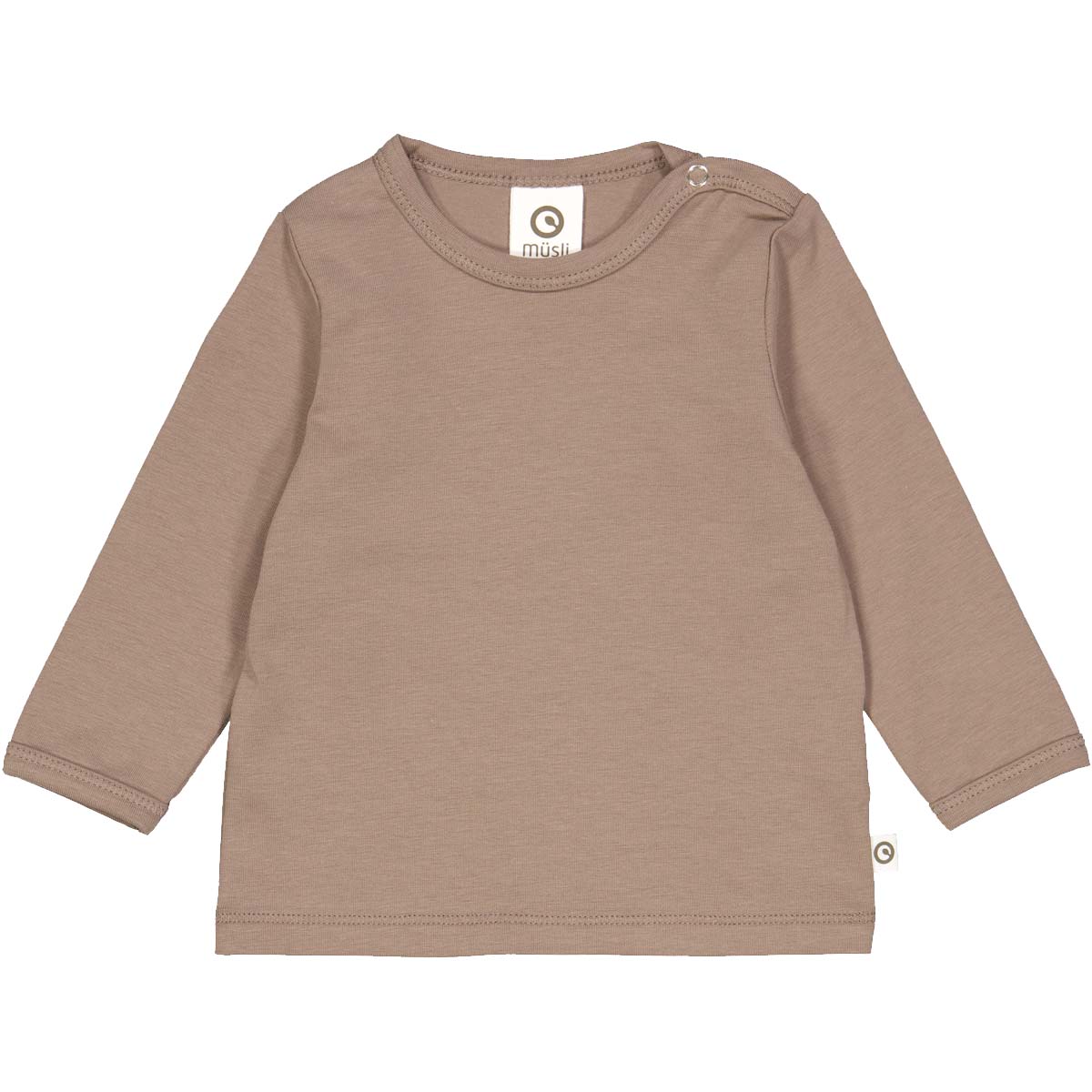 Bluză Cozy Me bej, din bumbac organic