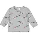 Bluză cu imprimeu reni, jasmin blue