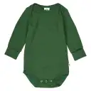 Body Cozy me verde intens, din bumbac organic