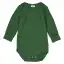 Body Cozy me verde intens, din bumbac organic