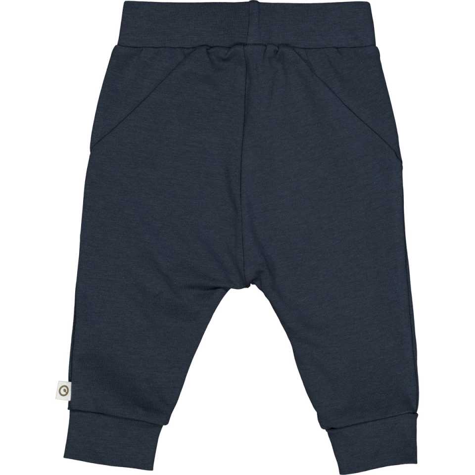Pantaloni Cozy me cu tăieturi diagonale, bleumarin