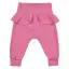 Pantaloni roz-vișinii cu volănașe, pentru bebeluși