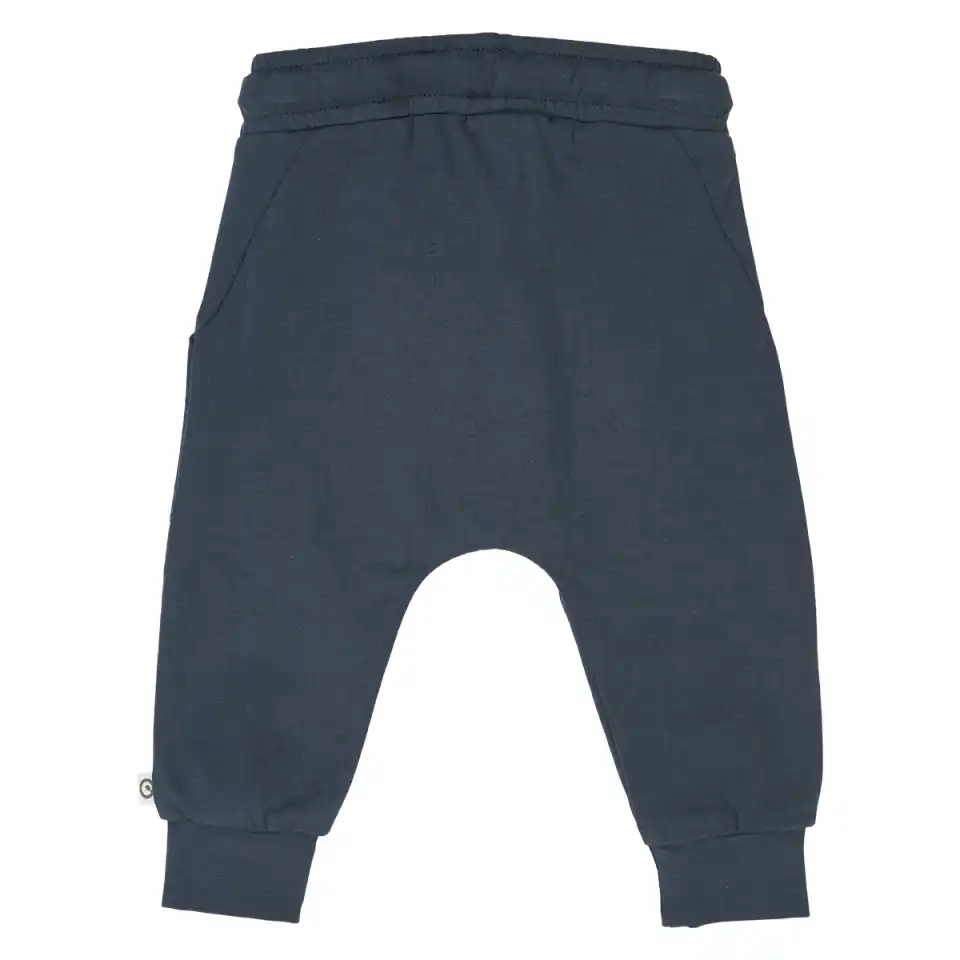 Pantaloni Cozy me cu buzunare bleumarin