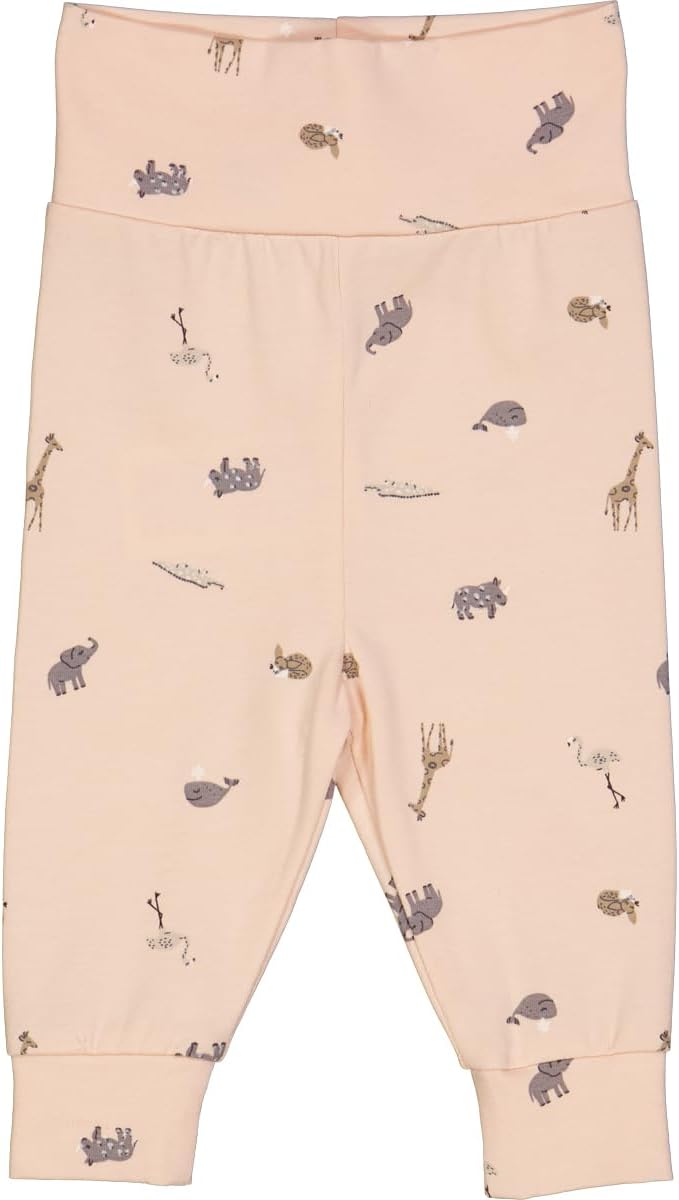 Pantaloni bebeluși cu print animale