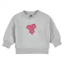 Bluză grosuță cu imprimeu floricele