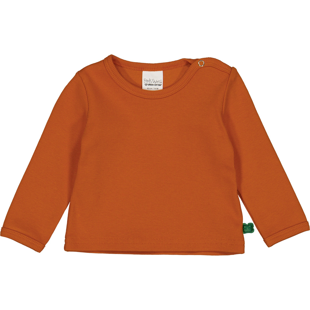 Bluză Alfa rib potocalie