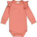 Body cu volănașe pe umeri, din bumbac organic