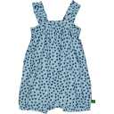 Salopetă bebeluși cu print inimioare