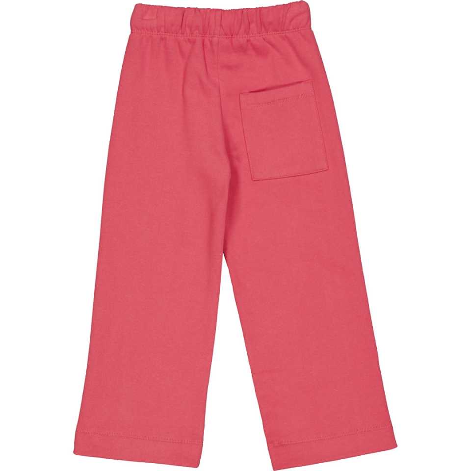 Pantaloni evazați berry din bumbac organic