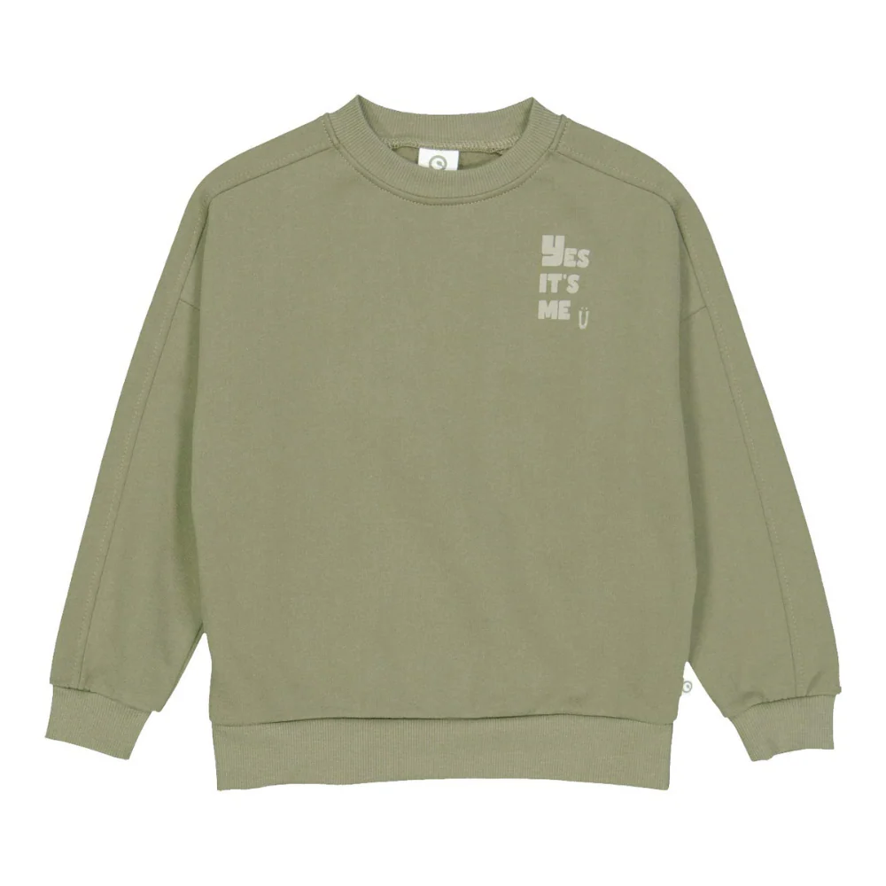 Bluză verde prafuit pentru băieți