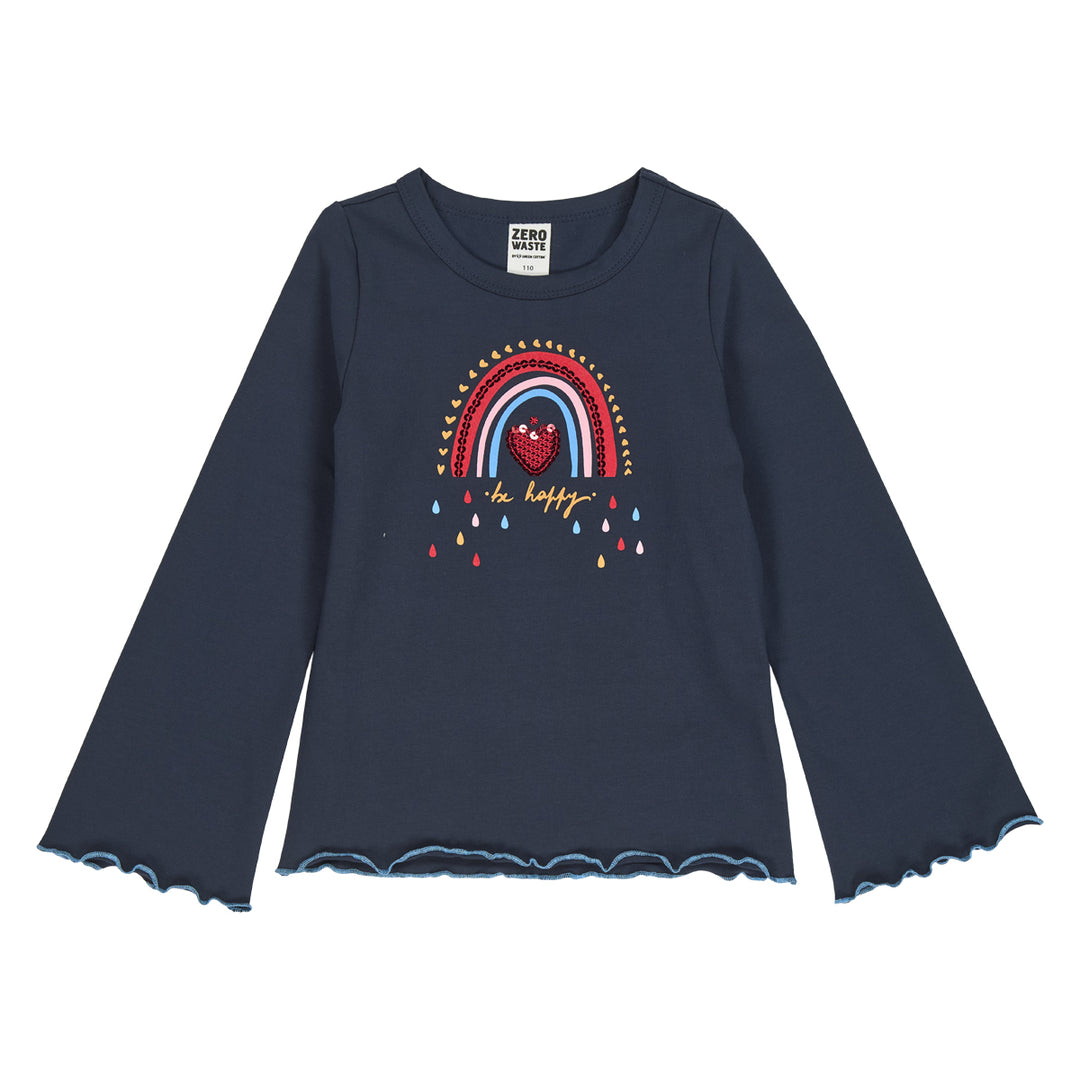 Bluză Raindrop, albastru marin