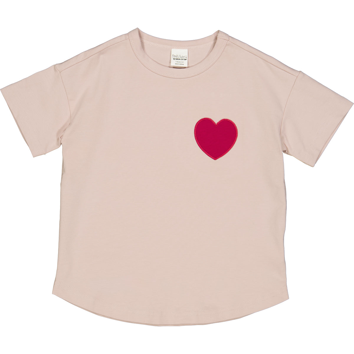 Tricou oversize roz prăfuit