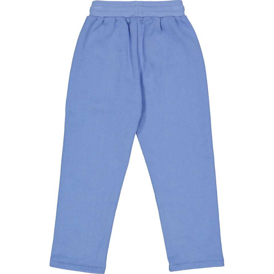 Pantaloni albaștri cu buzunare