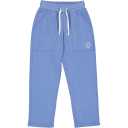 Pantaloni albaștri cu buzunare