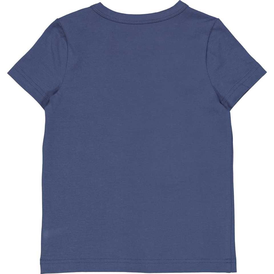 Tricou indigo cu imprimeu broască țestoasă