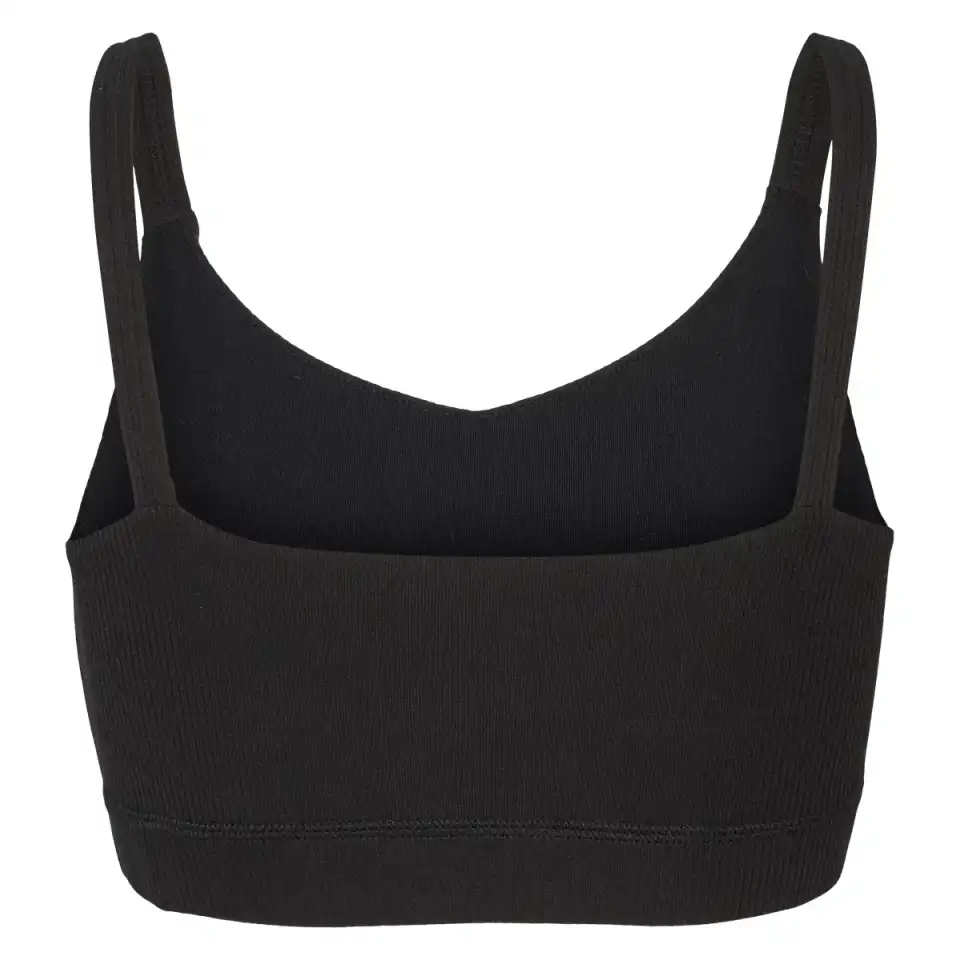 Sutien din tencel rib, negru