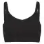Sutien din tencel rib, negru