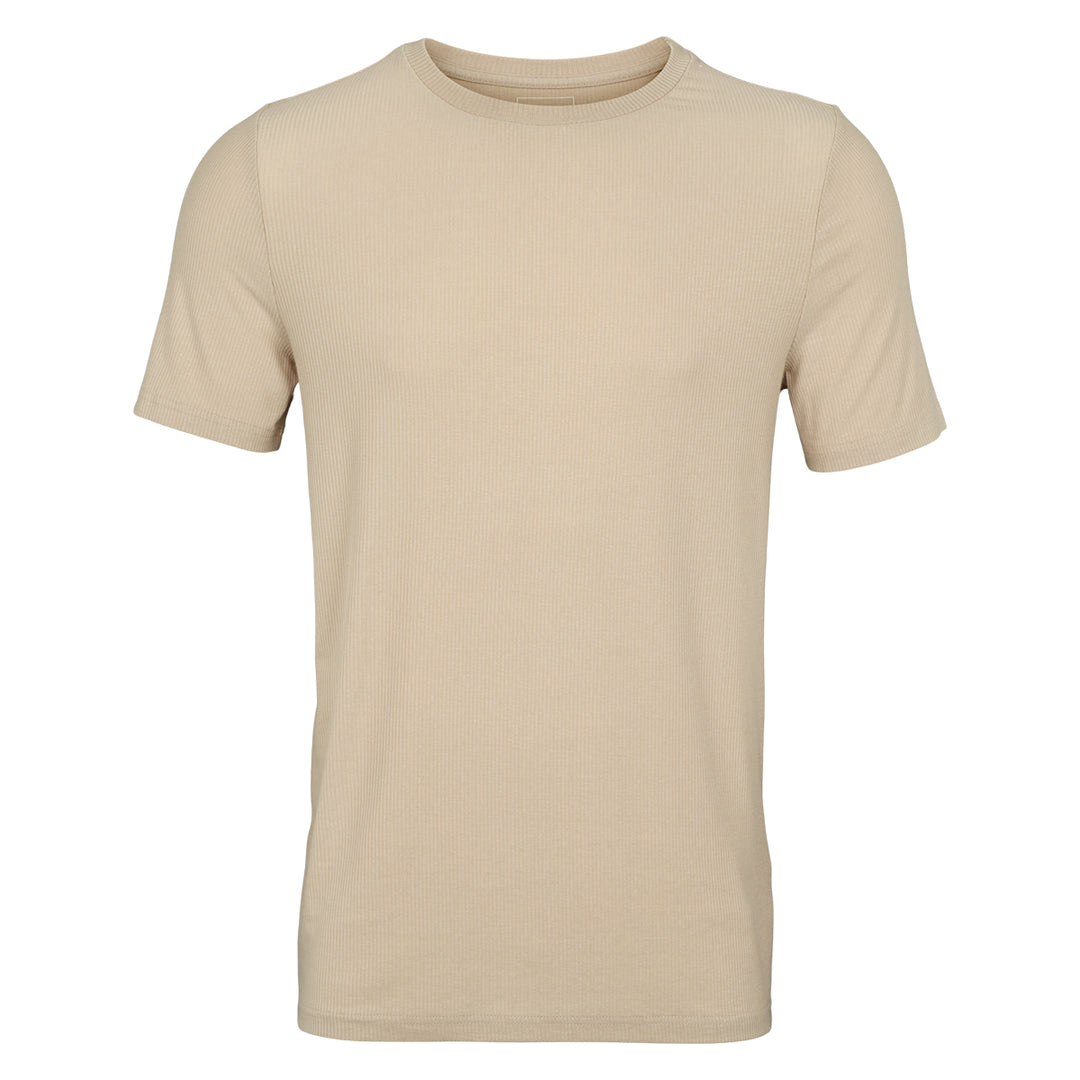 Tricou bărbați din tencel, crem