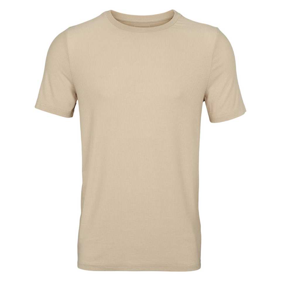 Tricou bărbați din tencel, crem