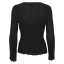 Pulover tricotat slim fit, negru