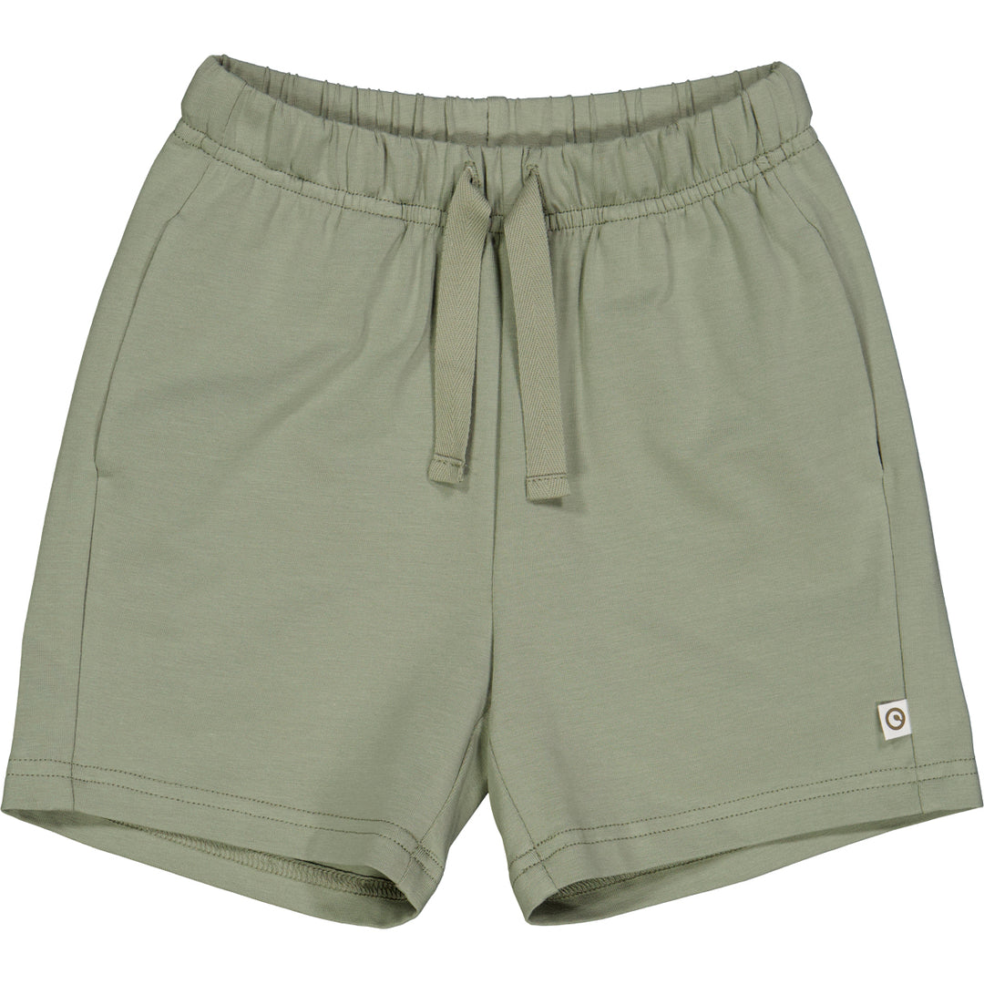 Pantaloni scurți din bumbac cu buzunare, Poetry Green