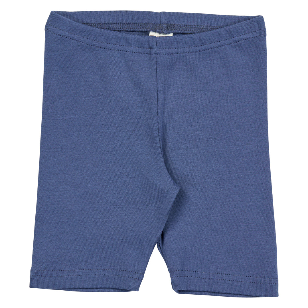 Colanți scurți din bumbac single jersey, bleumarin