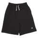 Pantaloni scurți baggy din bumbac light sweat, negru