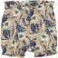 Set body cu volănașe și bloomers cu imprimeu crini