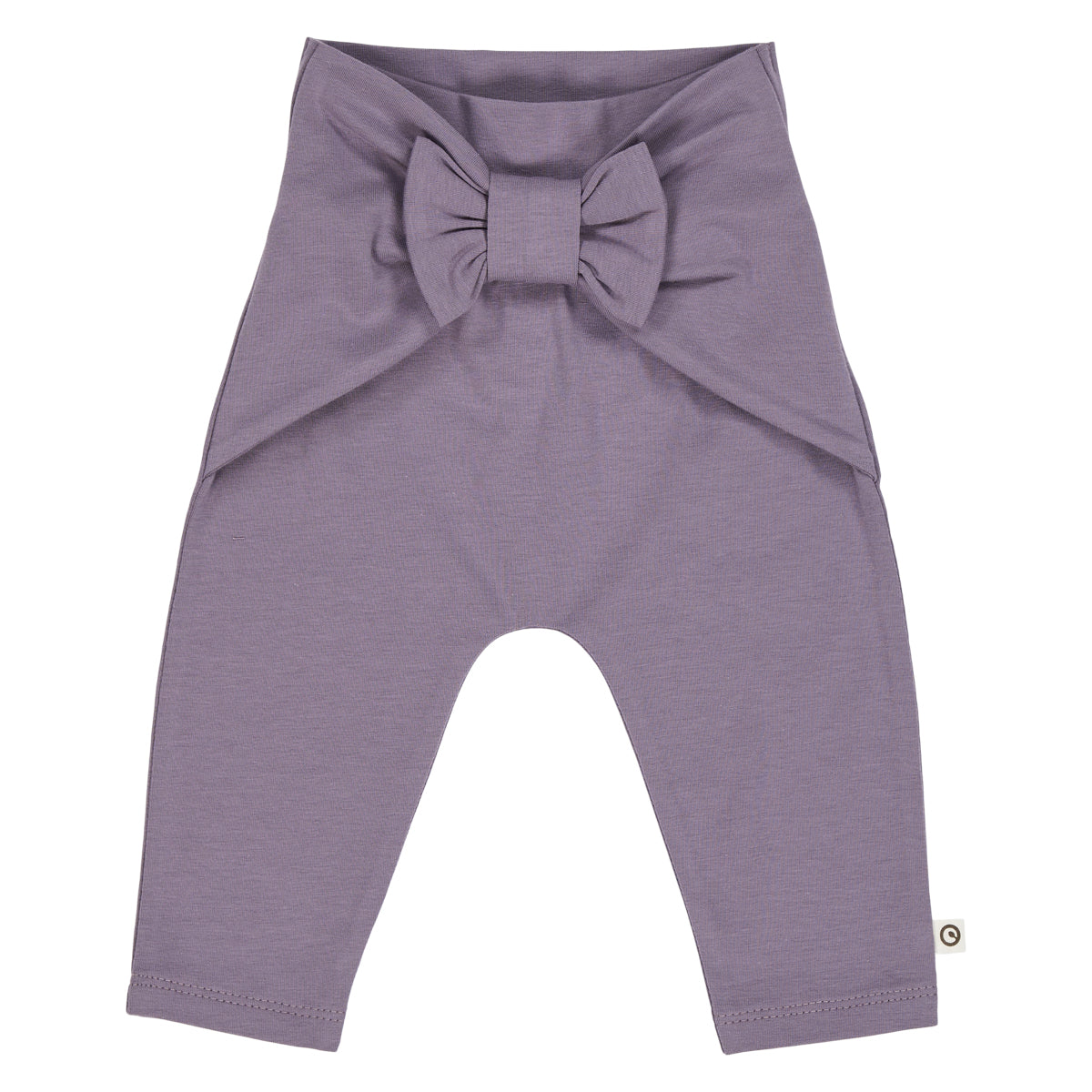 Pantaloni cu fundă în talie, Lilac Fog