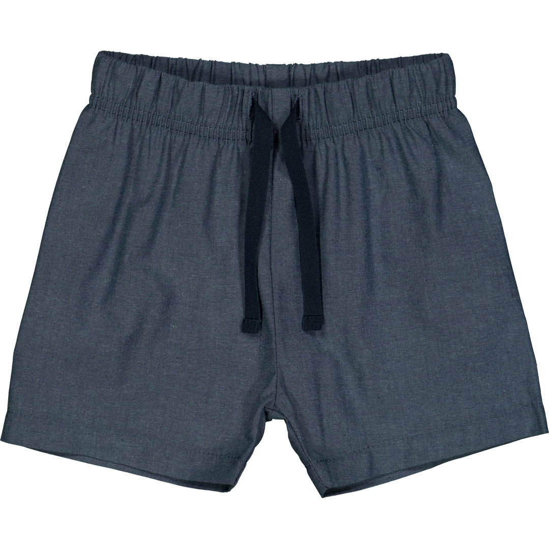 Pantaloni scurți din bumbac chambray