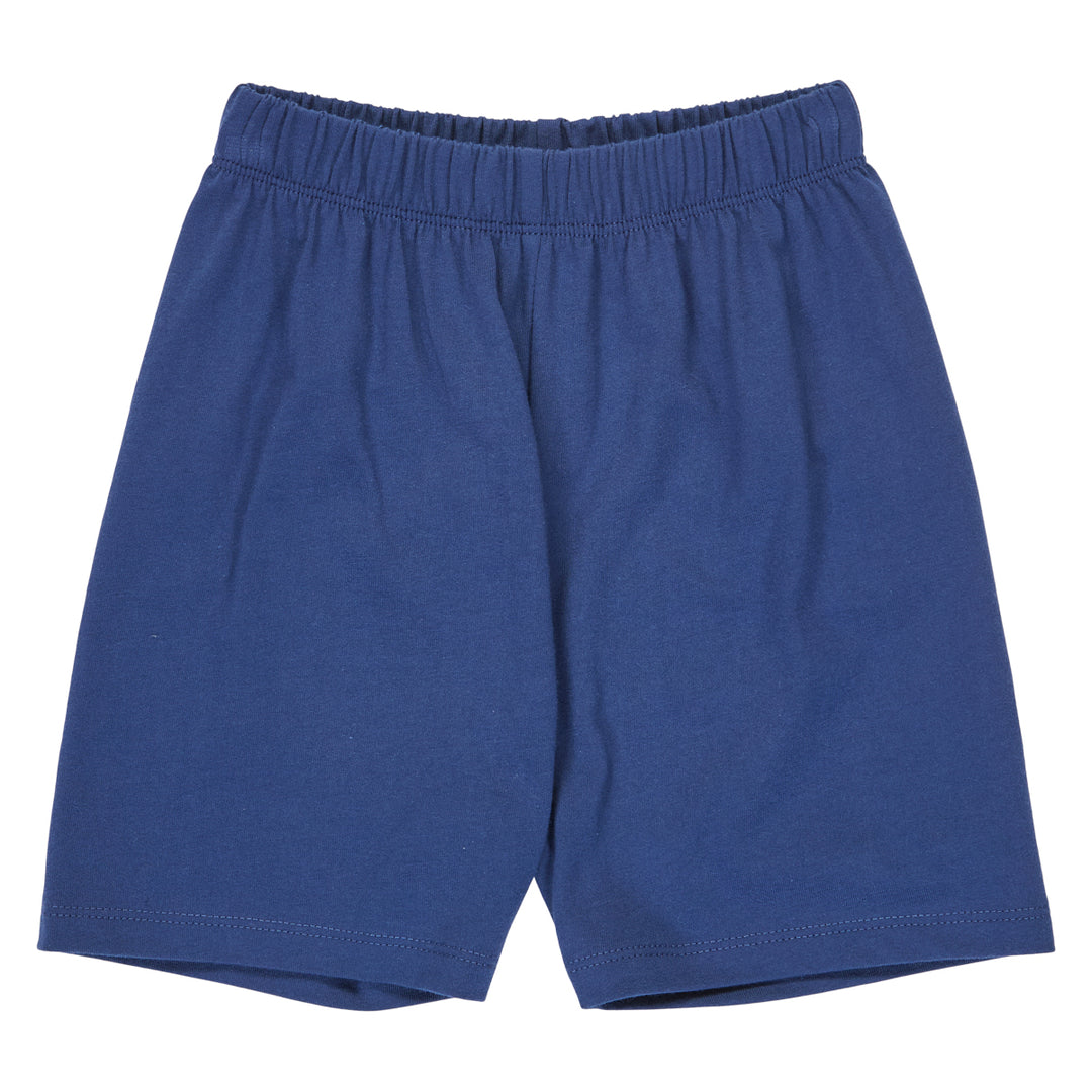 Pantaloni scurți din bumbac single jersey, indigo