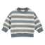 Set sweat cu dungi orizontale, Oak și Stormy Blue