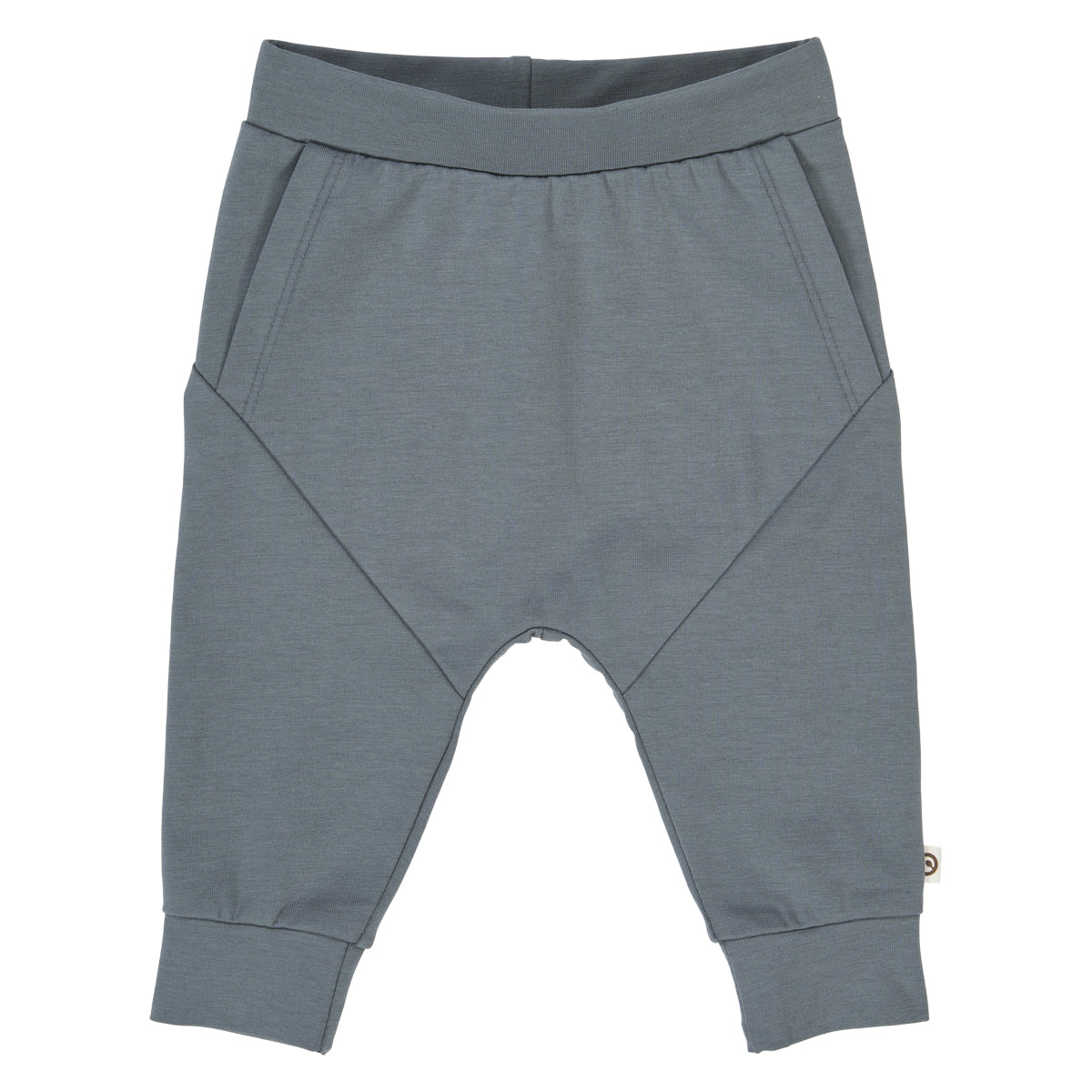 Pantaloni sweat cu cusături decorative, Stormy Blue