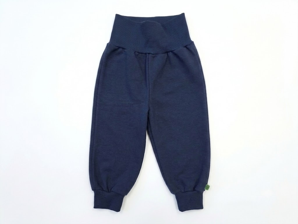 Pantaloni de trening Alfa, groși, bleumarin