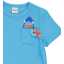 Tricou cu buzunar din bumbac organic, albastru