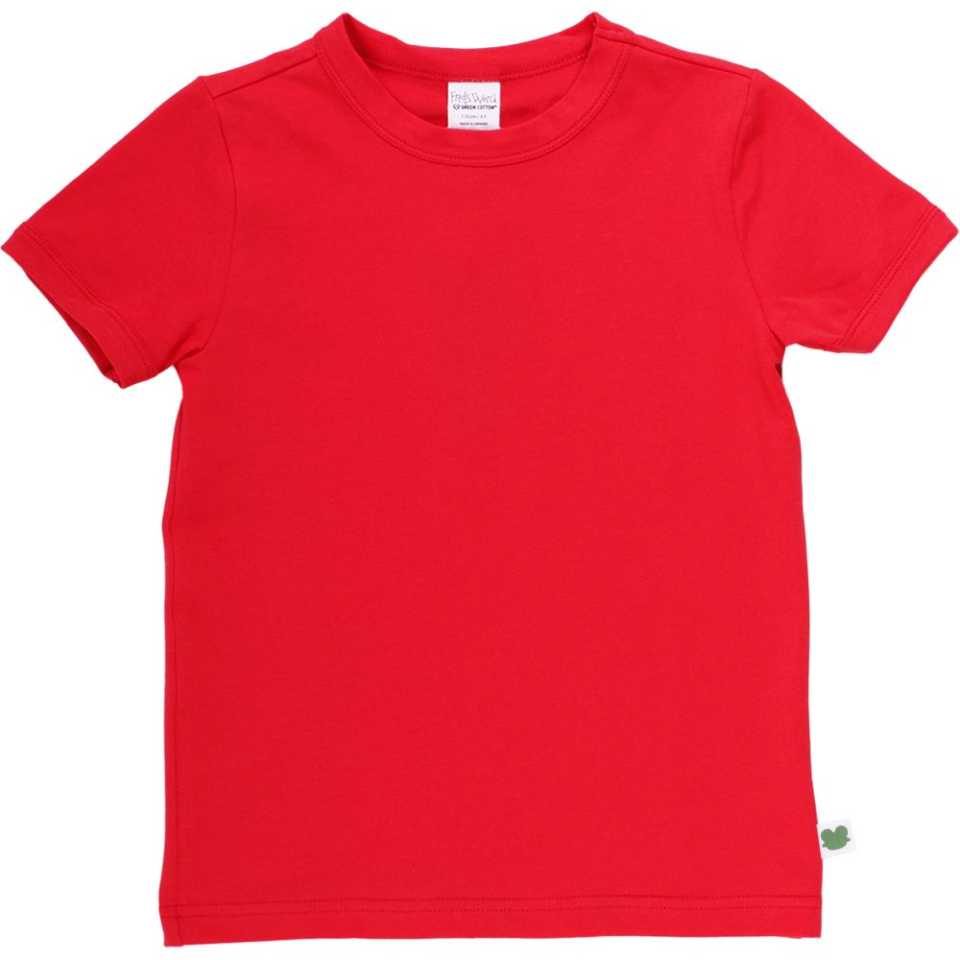 Tricou roșu aprins