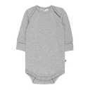 Body Cozy gri deschis cu mânecă lungă