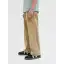 Pantaloni carpenter kaki băieți cu croi lejer